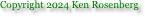 Copyright 2022 Ken Rosenberg 
